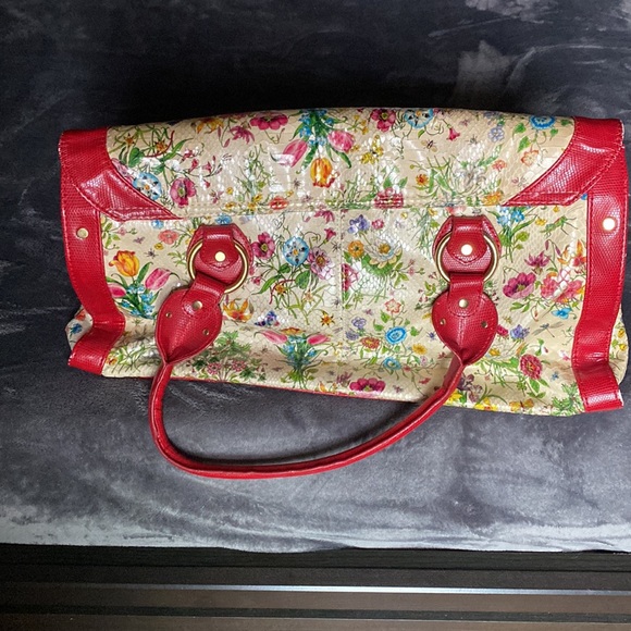 Vintage floral print ALDO bag - Picture 4 of 5